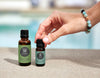 Sage- Dalmatian and Clary Sage essential oils by the pool