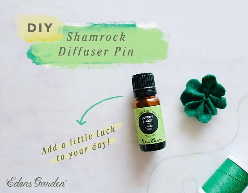 Shamrock Diffuser Pin DIY