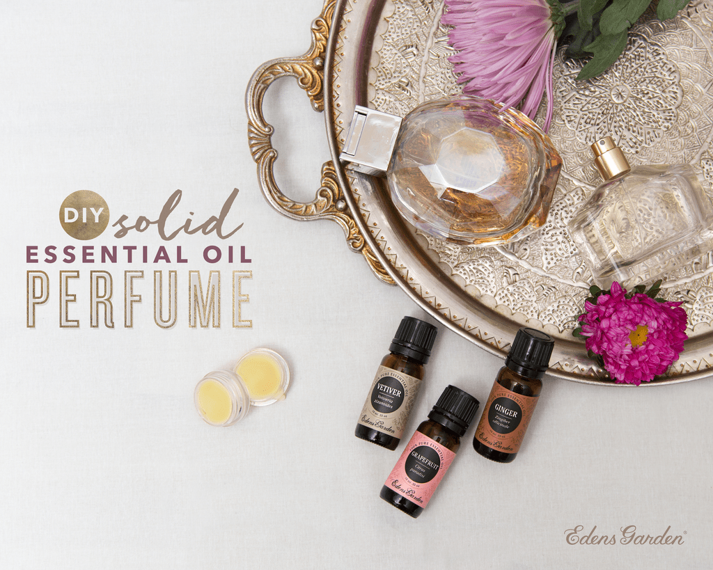 Essential Oil Alternatives: Solid Perfume DIY