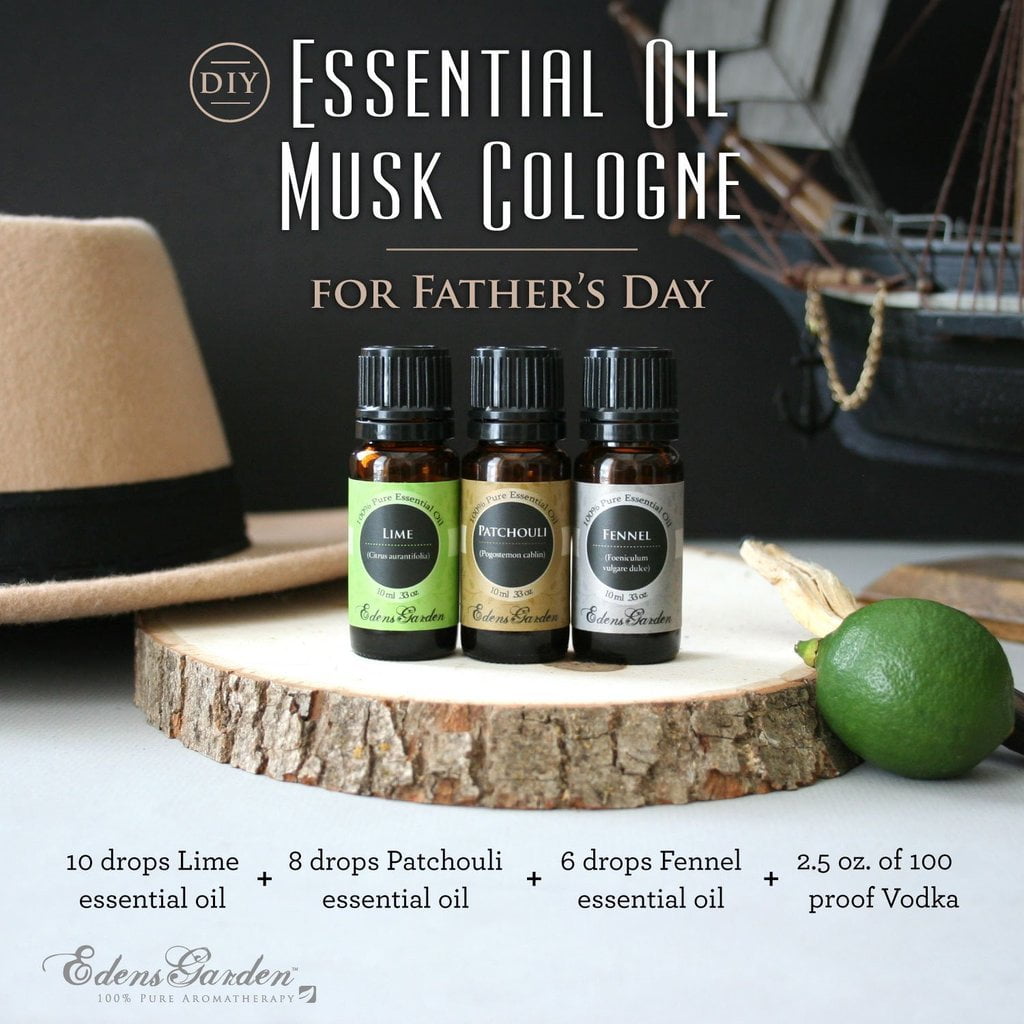 Diy: Easy Essential Oil Cologne for Father's Day