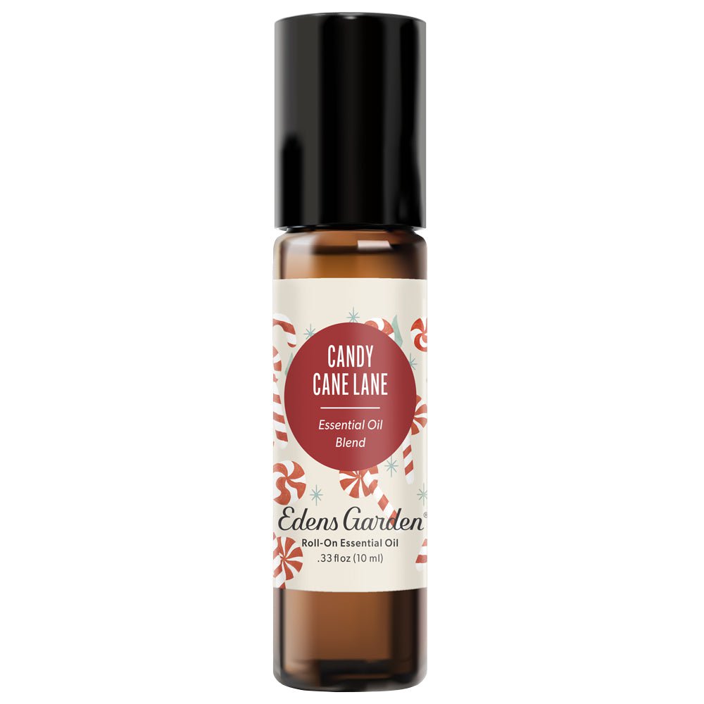Candy Cane Lane Essential Oil Roll-On – Promotes Tension Relief With A Cheerful Holiday Aroma
