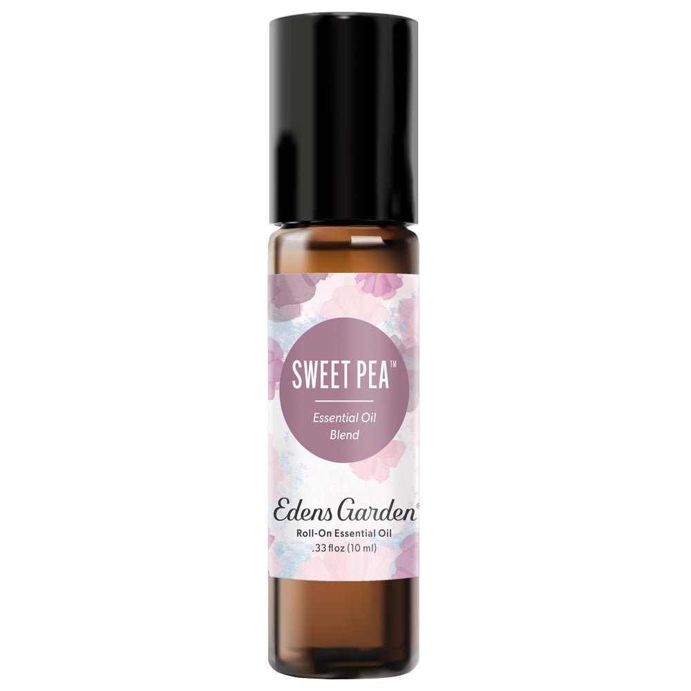 In Bloom Sweet Pea Essential Oil Roll-On — Inspired by Sweet Pea's floral aroma, expertly blended with 100% pure essential oils