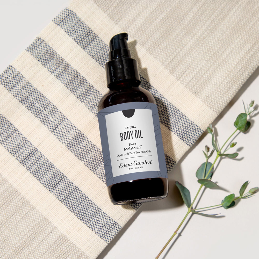 Lifestyle image of Melatonin Sleep Body/ Massage Oil