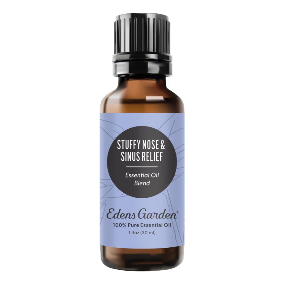 30 ml Stuffy Nose & Sinus Relief Essential Oil Blend- Best For Relieving Pressure & Clearing Nasal Passages