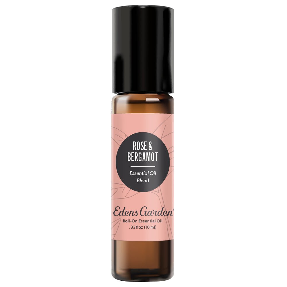 Rose & Bergamot Essential Oil Roll-On- A Perfect Mix Of Floral & Citrus