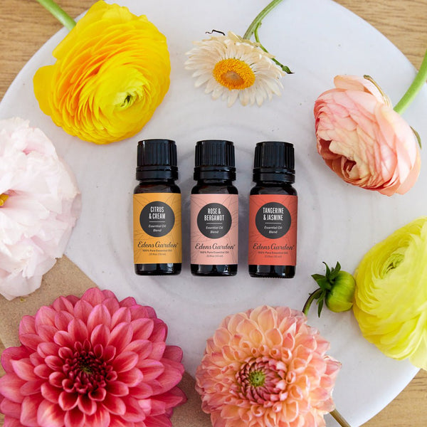 Rose & Bergamot Essential Oil Blend- A Perfect Mix Of Floral & Citrus