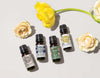 Essential oils with flowers