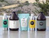 Bulk size packaging of our single essential oil, synergy bend, body oil and carrier oil
