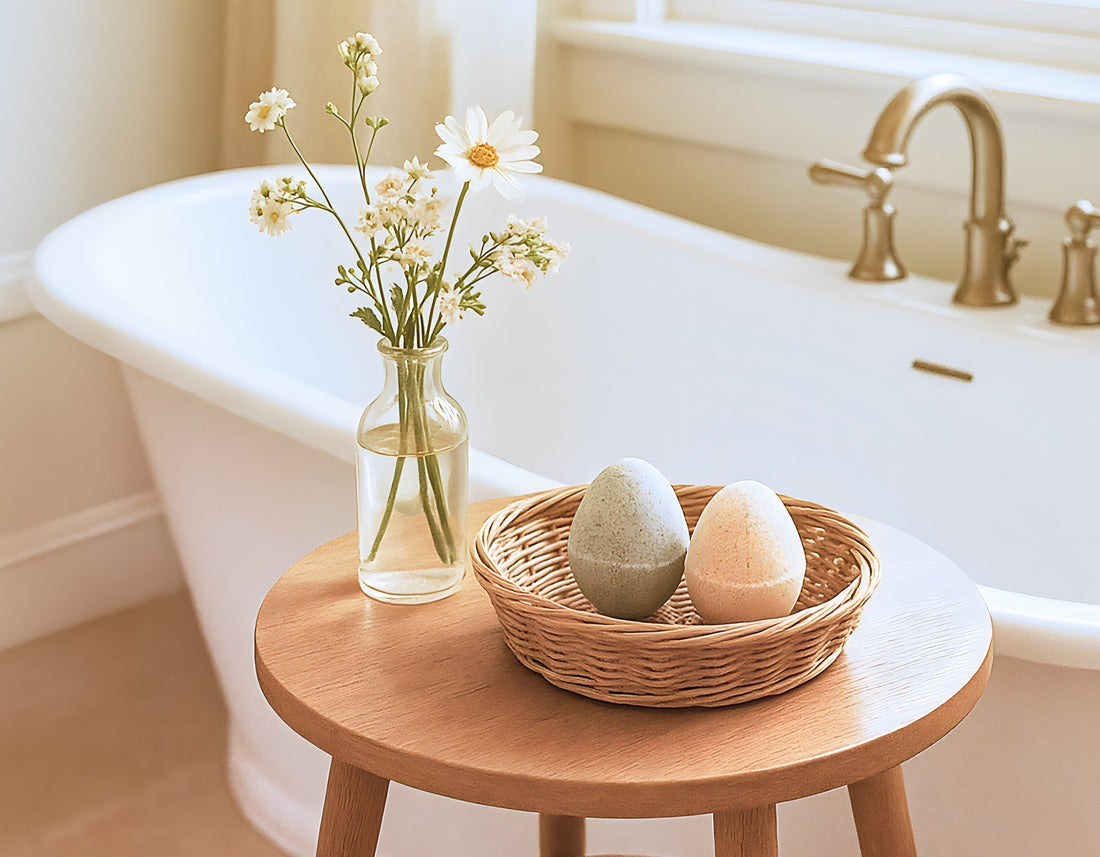 Spring Renewal Easter Egg Bath Bombs