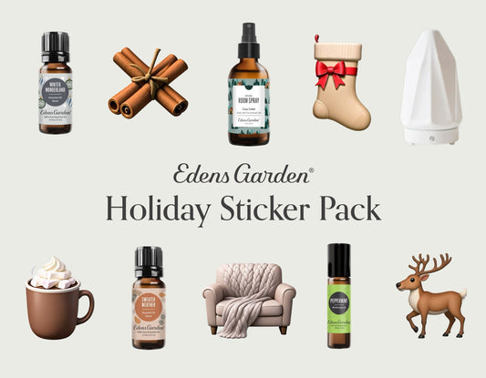 Edens Garden Holiday Emoji Sticker Pack