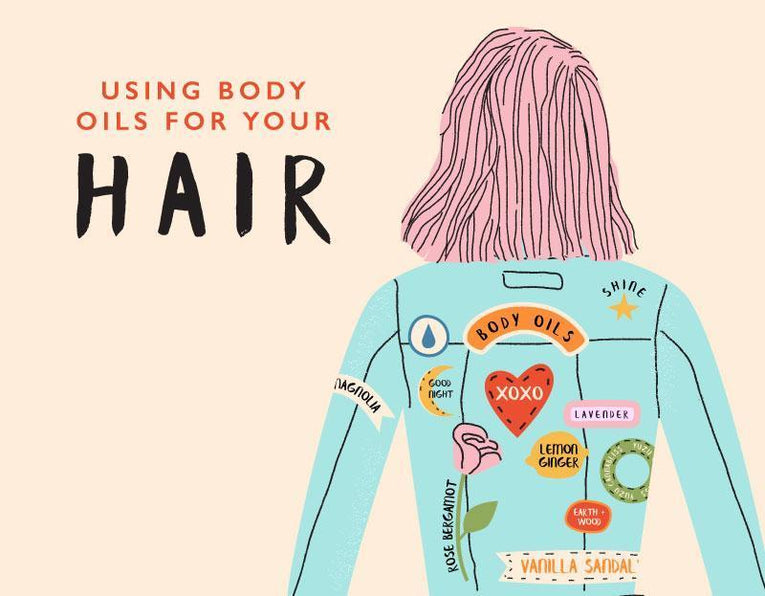 How To Use Body Oil For You Hair