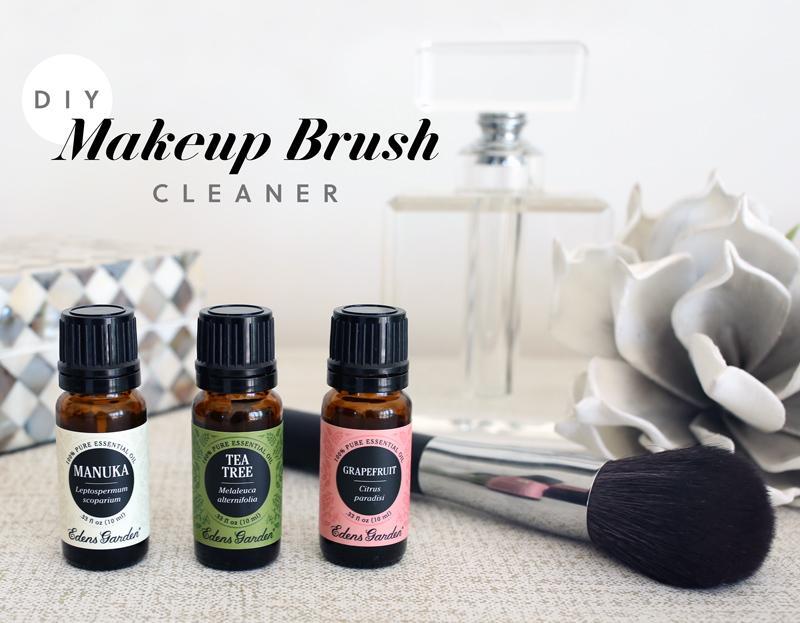 Essential Oil Makeup Brush Cleanser Diy
