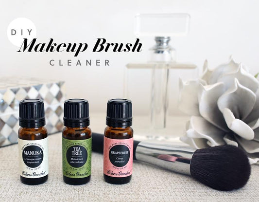 Essential Oil Makeup Brush Cleanser Diy