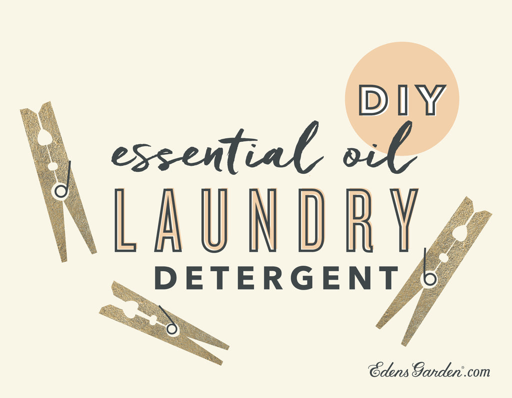 Essential Oil Alternatives Laundry Soap DIY