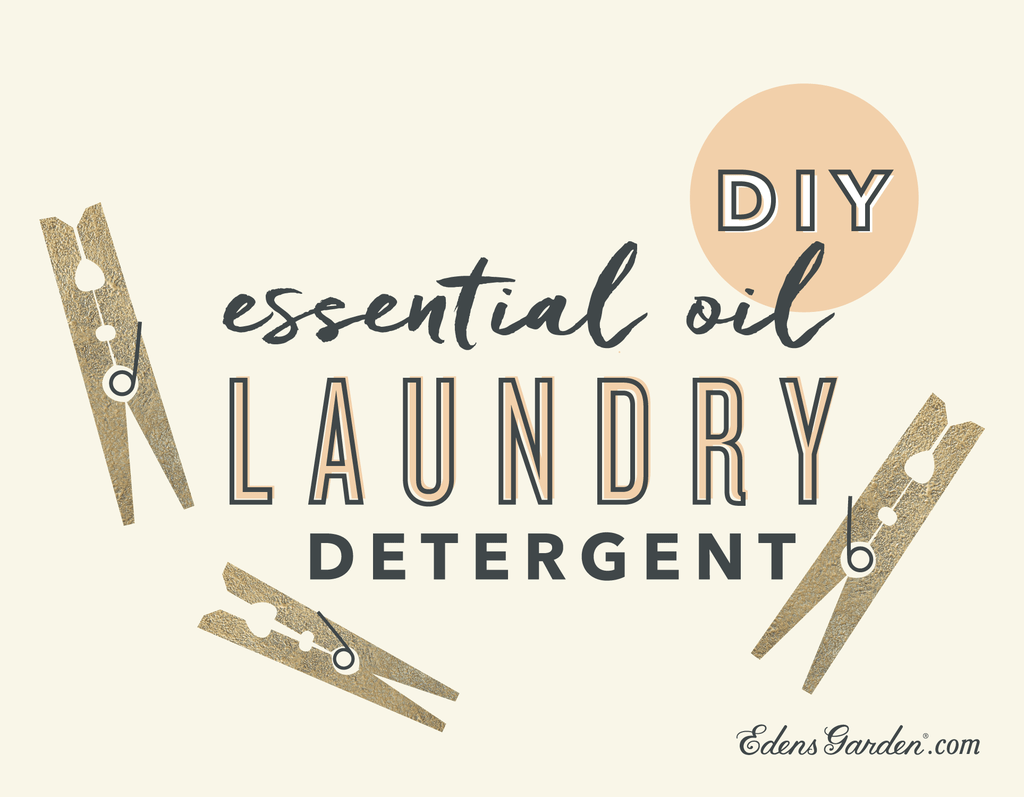 Essential Oil Alternatives: Laundry Soap DIY