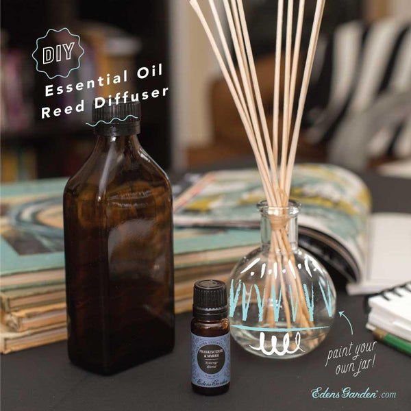 Oil Reed Diffuser Sample Photo Diy: Essential Oil Reed Diffuser