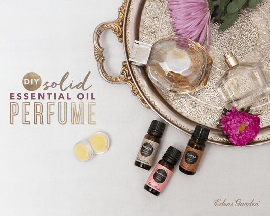 Essential Oil Alternatives: Solid Perfume DIY