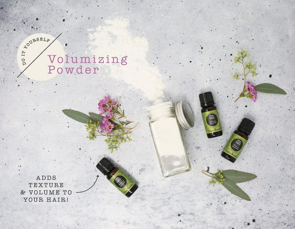 DIY Tea Tree Volumizing Powder