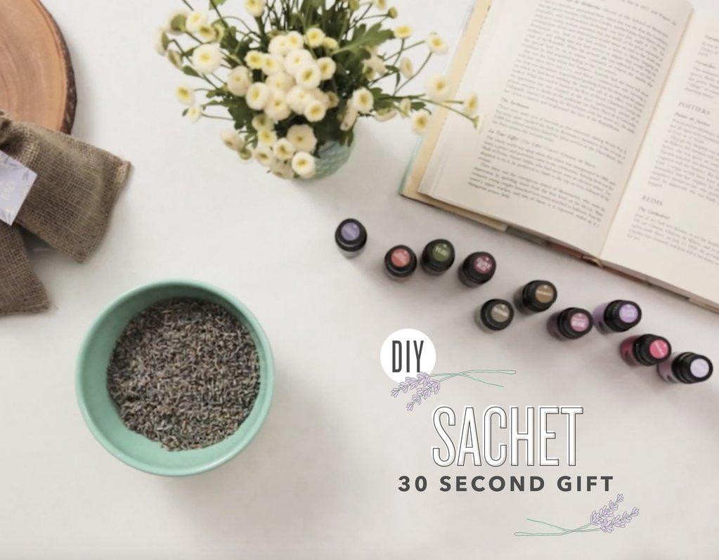 Video: Essential Oil Sachet DIY