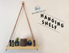 Weekend Project: Diy Hanging Shelf