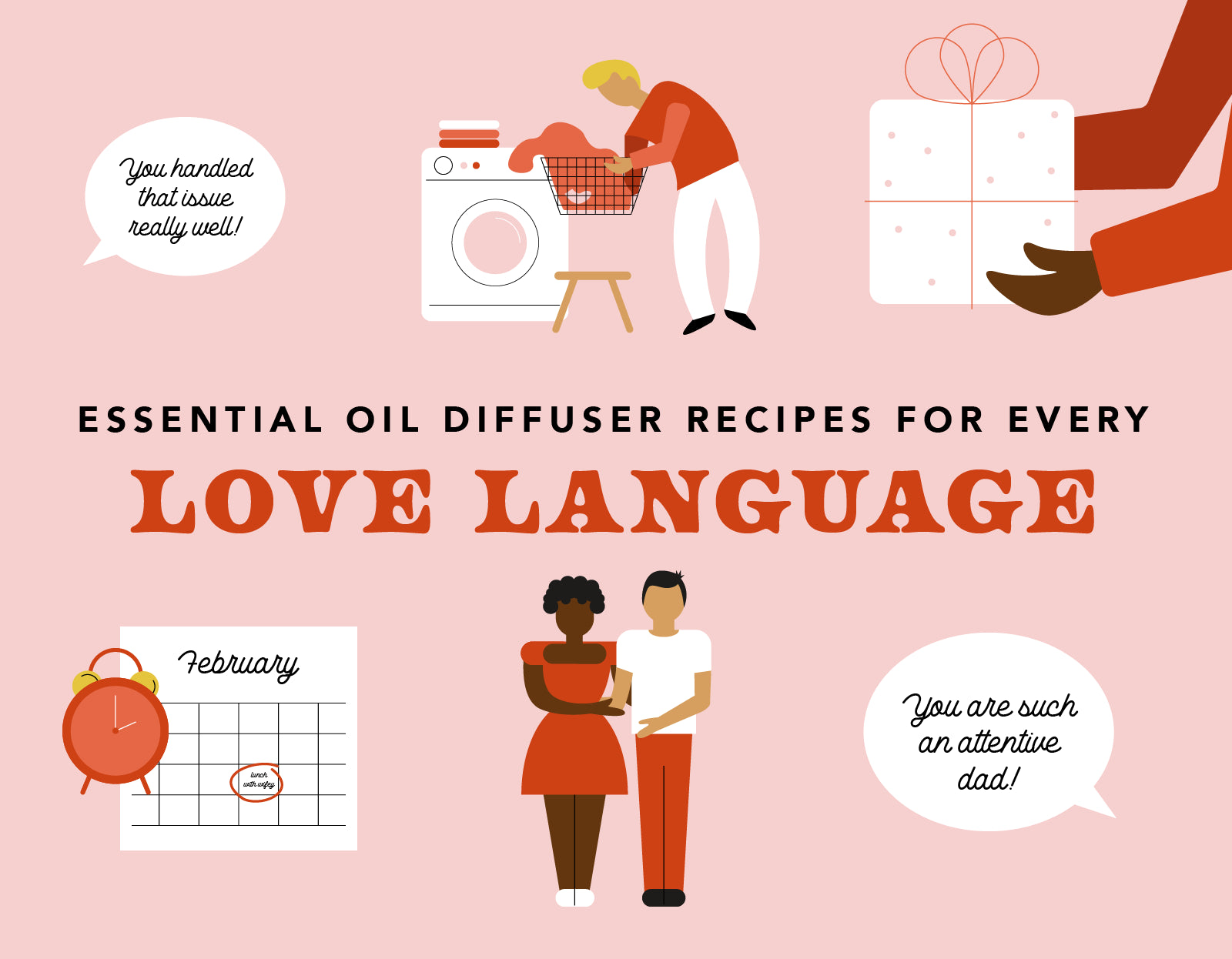 Essential Oil Diffuser Recipes Based On Your Love Language