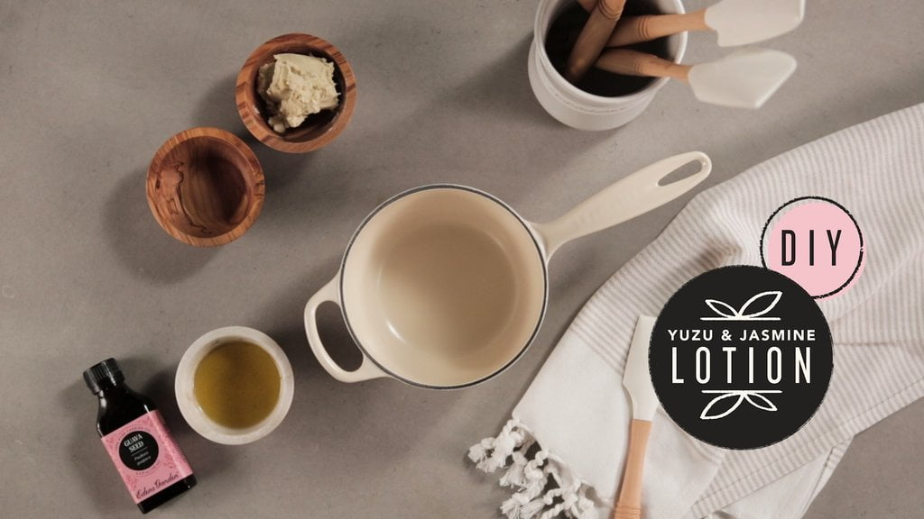 Video: Yuzu and Jasmine Lotion Diy