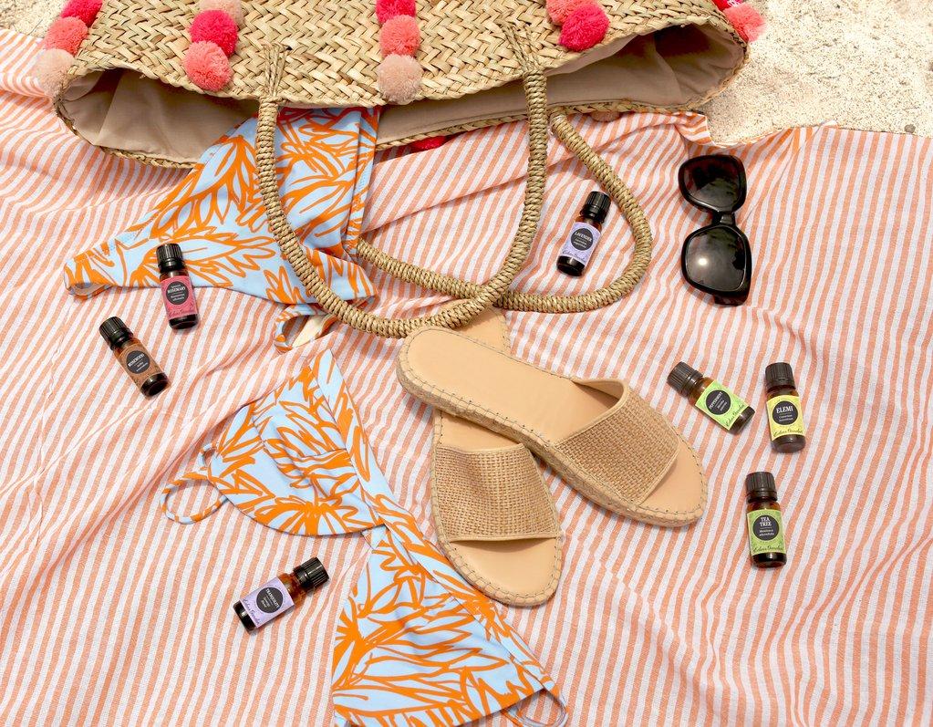 Beach Bag Essentials + Summertime EOs