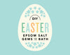 DIY Easter Epsom Salt Gems For The Bath