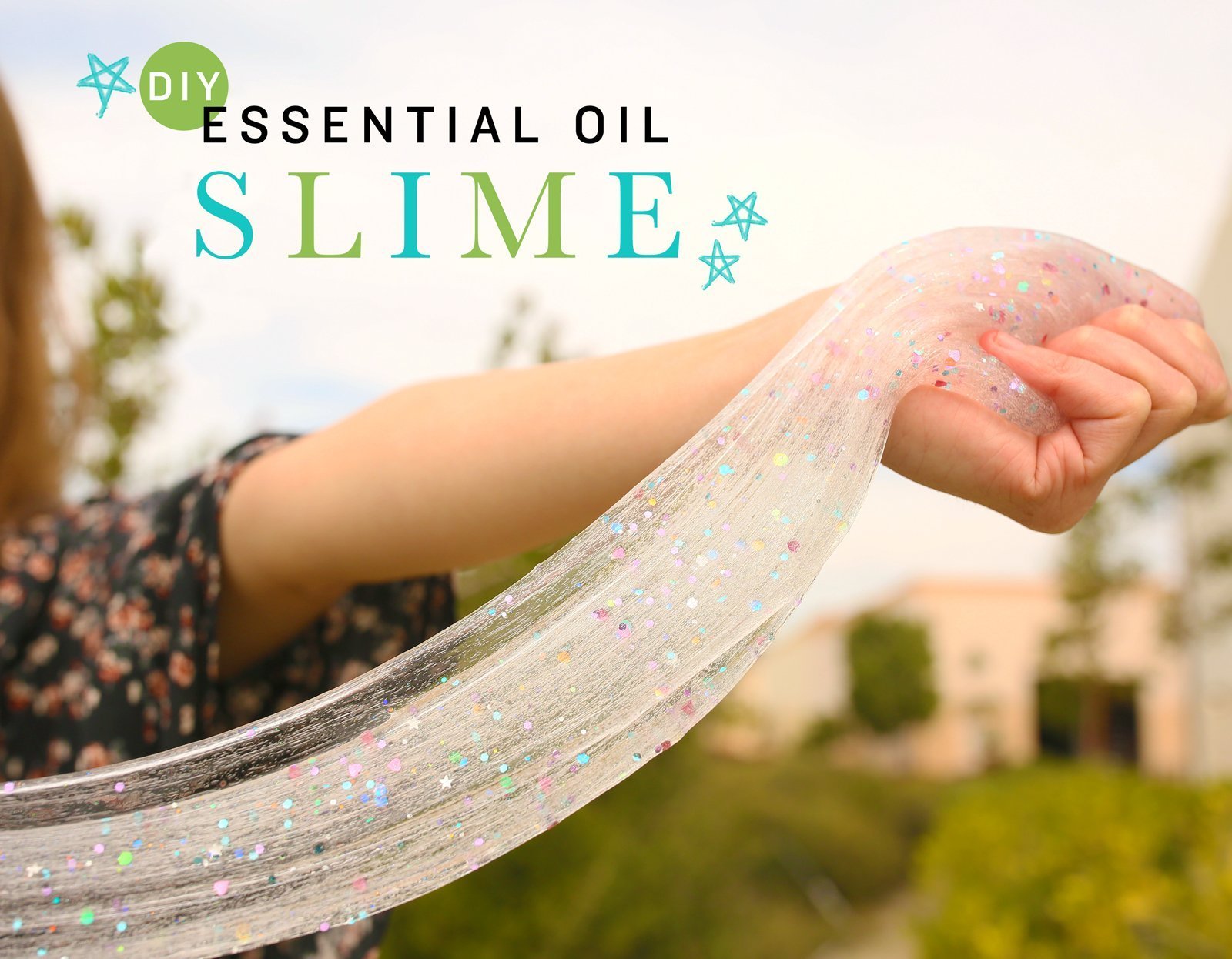 DIY Essential Oil Slime