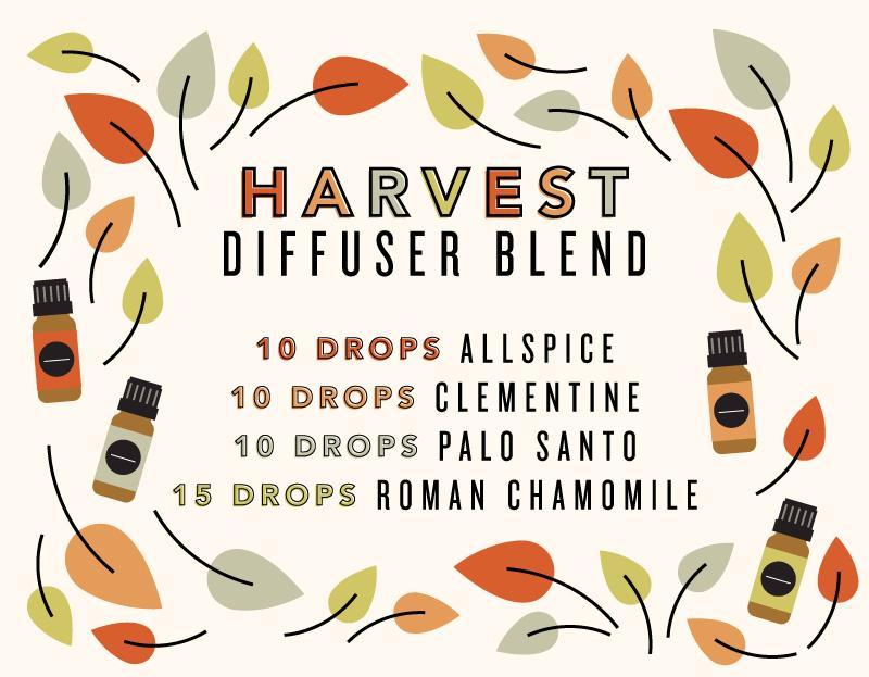 Harvest Diffuser Blend Diy