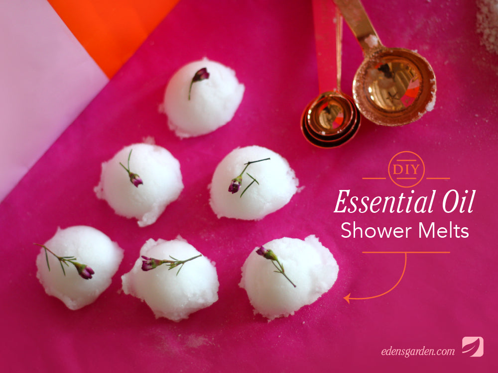 Diy Recipe Essential Oil Shower Melts