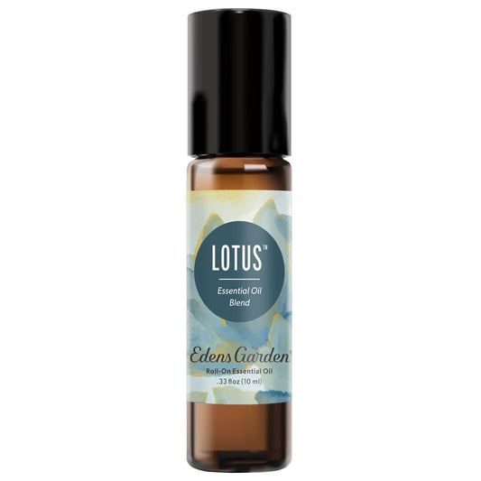 Lotus Essential Oil Roll-On — Inspired by Lotus's floral aroma, expertly blended with 100% pure essential oils