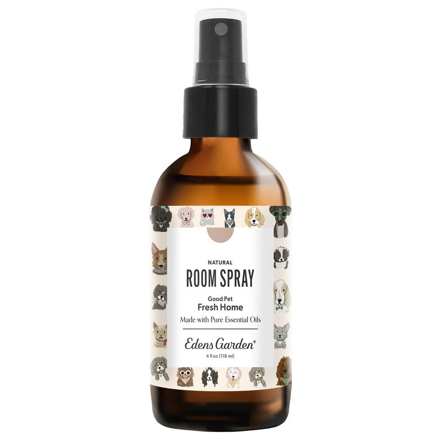 Good Pet Fresh Home Room Spray for Pets in a 4 fl oz amber bottle.
