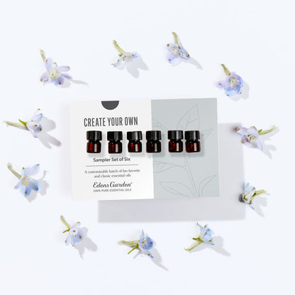 Lifestyle image of Create Your Own Essential Oil 6 Sampler Set