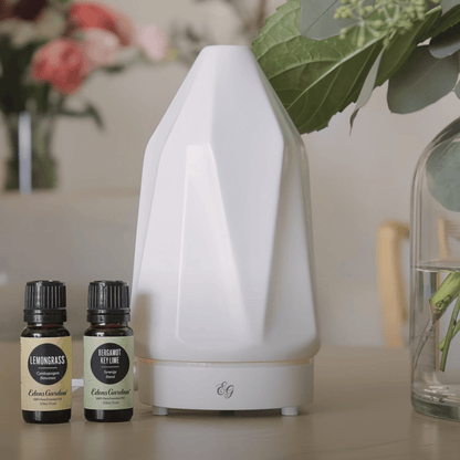 Diamond Ceramic Diffuser- White