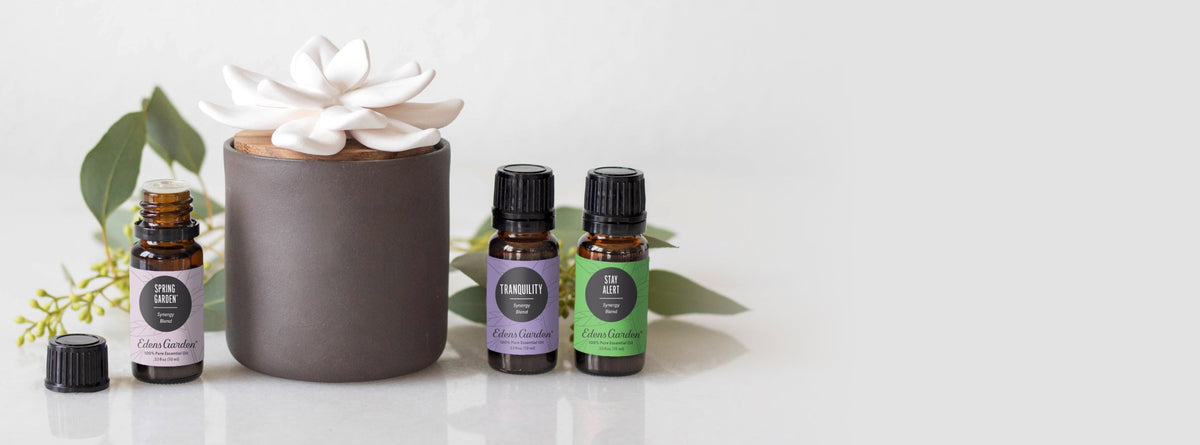 Three essential oils and a Bloom Diffuser