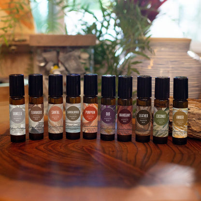lifestyle image of In Nature Amber Essential Oil Roll-On