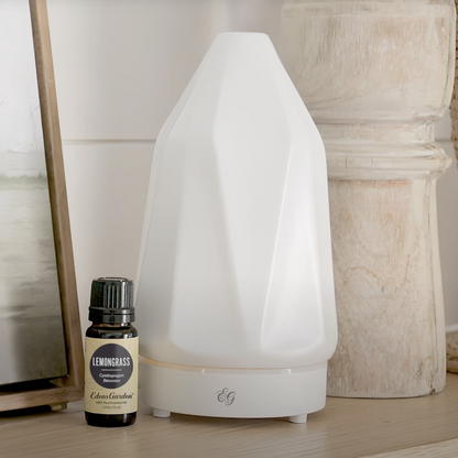 Diamond Ceramic Diffuser- White