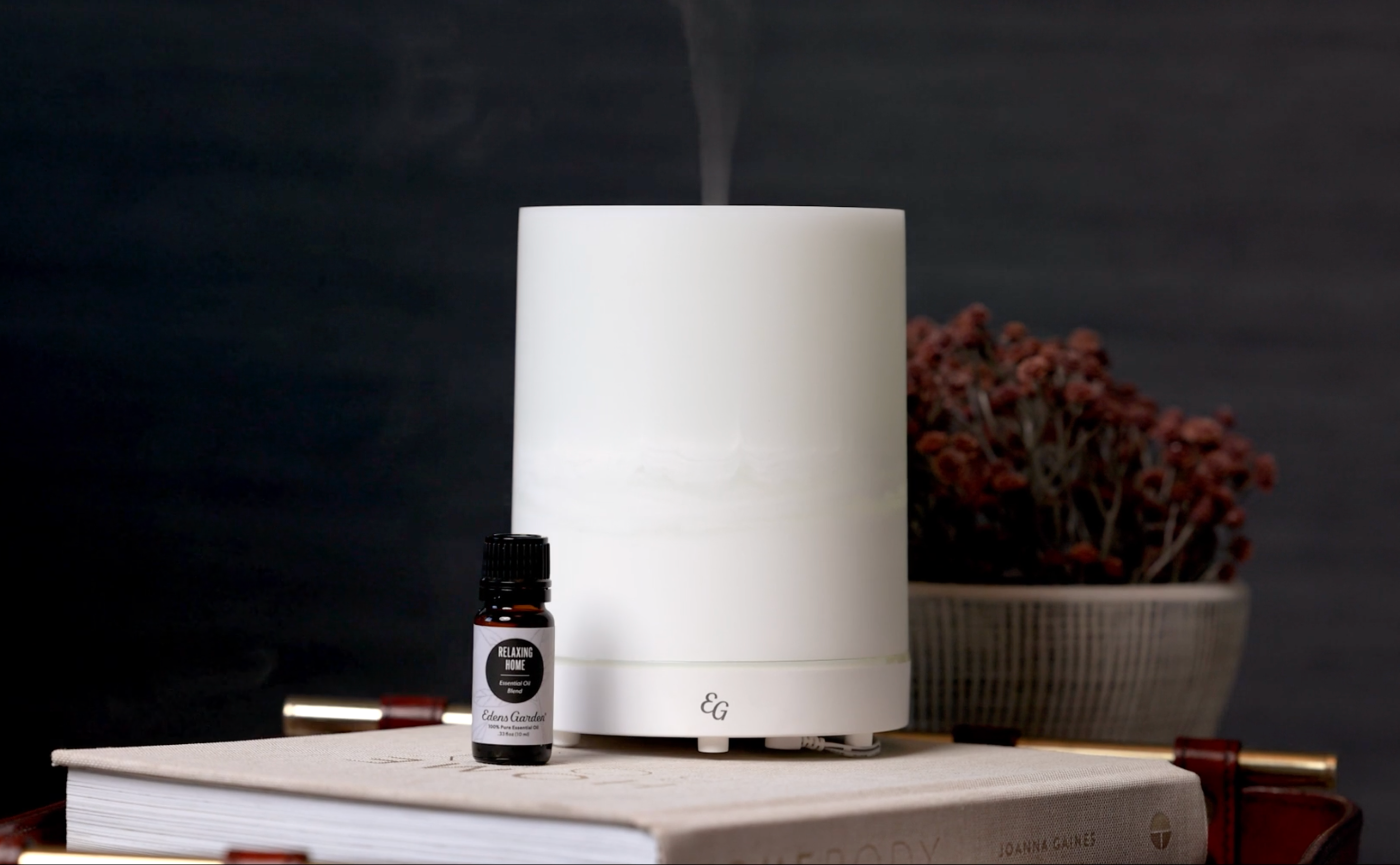 Pearl Ultrasonic Essential Oil Diffuser | Edens Garden
