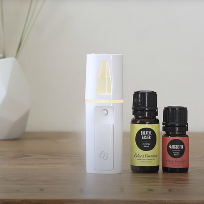 Mio Mist Portable Diffuser - Essential Oil Mister - White
