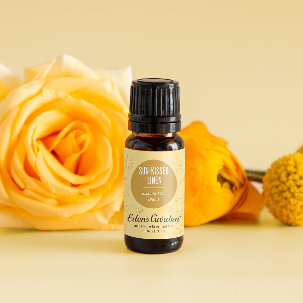 Sun-Kissed Linen Essential Oil Blend- A Splash Of Sun & Freshly Laundered Linens Radiate In This Perfect Blend