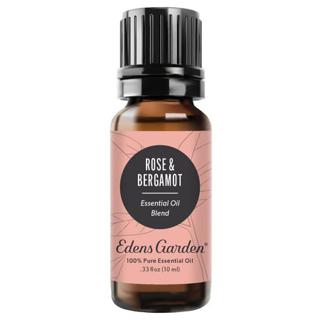 Rose & Bergamot Essential Oil Blend- A Perfect Mix Of Floral & Citrus