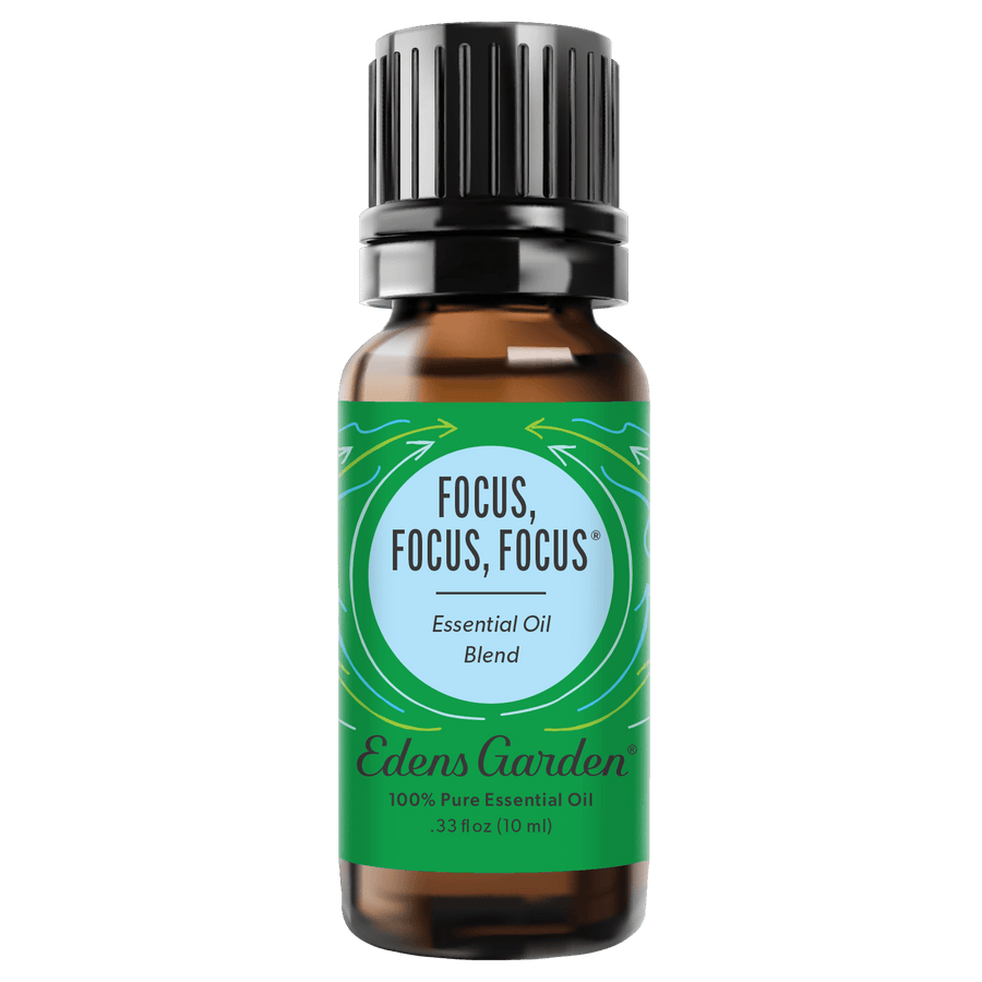 Focus, Focus, Focus Essential Oil Blend- Helps Boost Attention & Reduce Stress