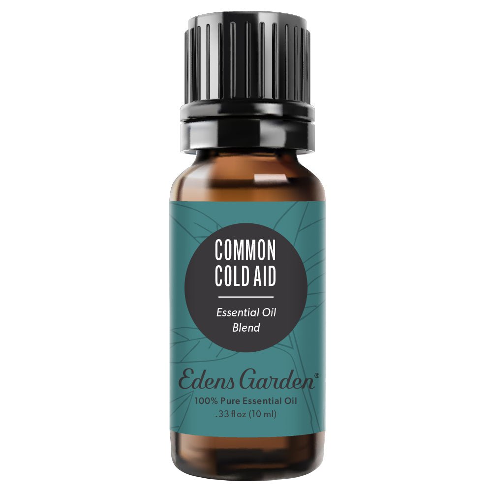 Common Cold Aid Essential Oil Blend- To Soothe Flu Symptoms, Increase Comfort & Feel Better