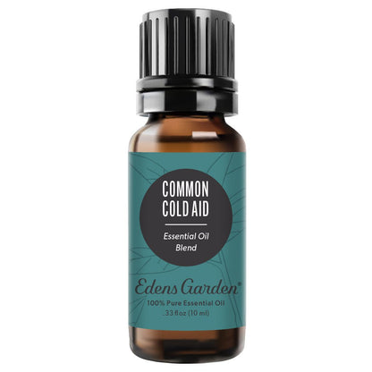 Common Cold Aid Essential Oil Blend- To Soothe Flu Symptoms, Increase Comfort & Feel Better