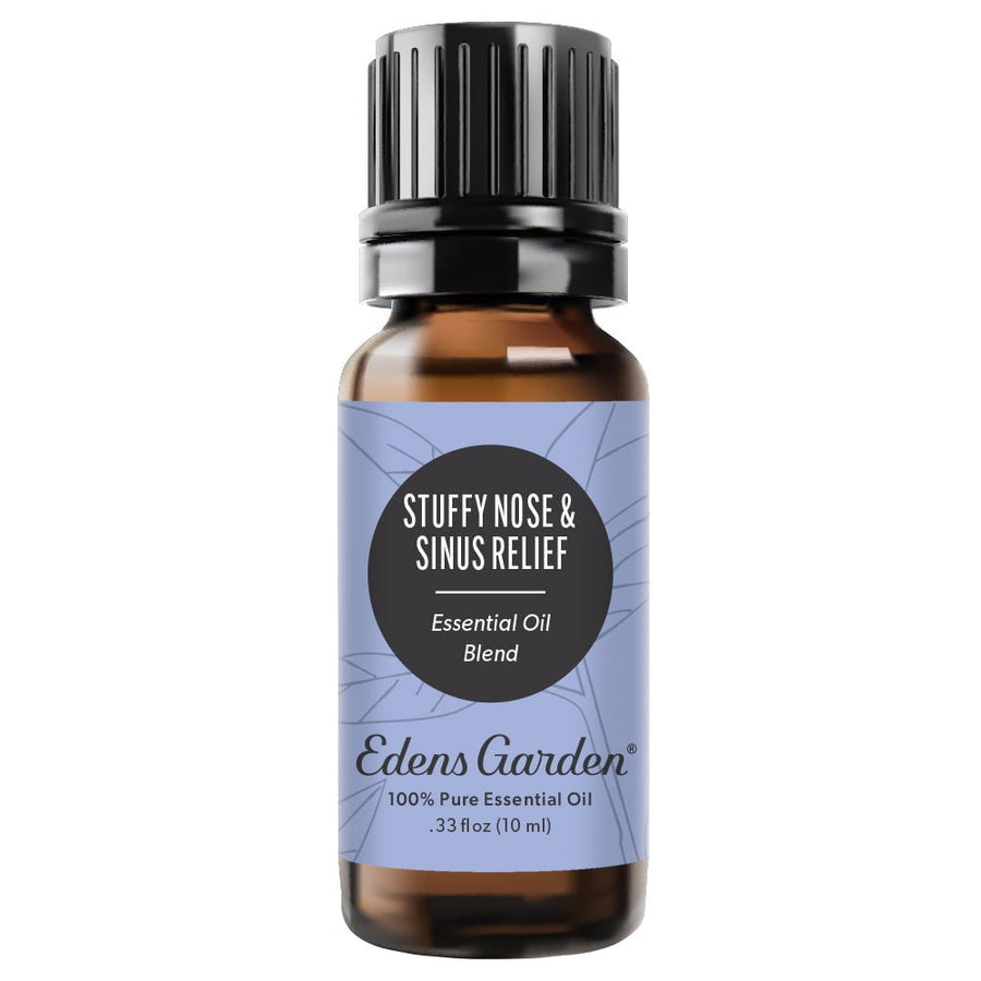 Stuffy Nose & Sinus Relief Essential Oil Blend- Best For Relieving Pressure & Clearing Nasal Passages