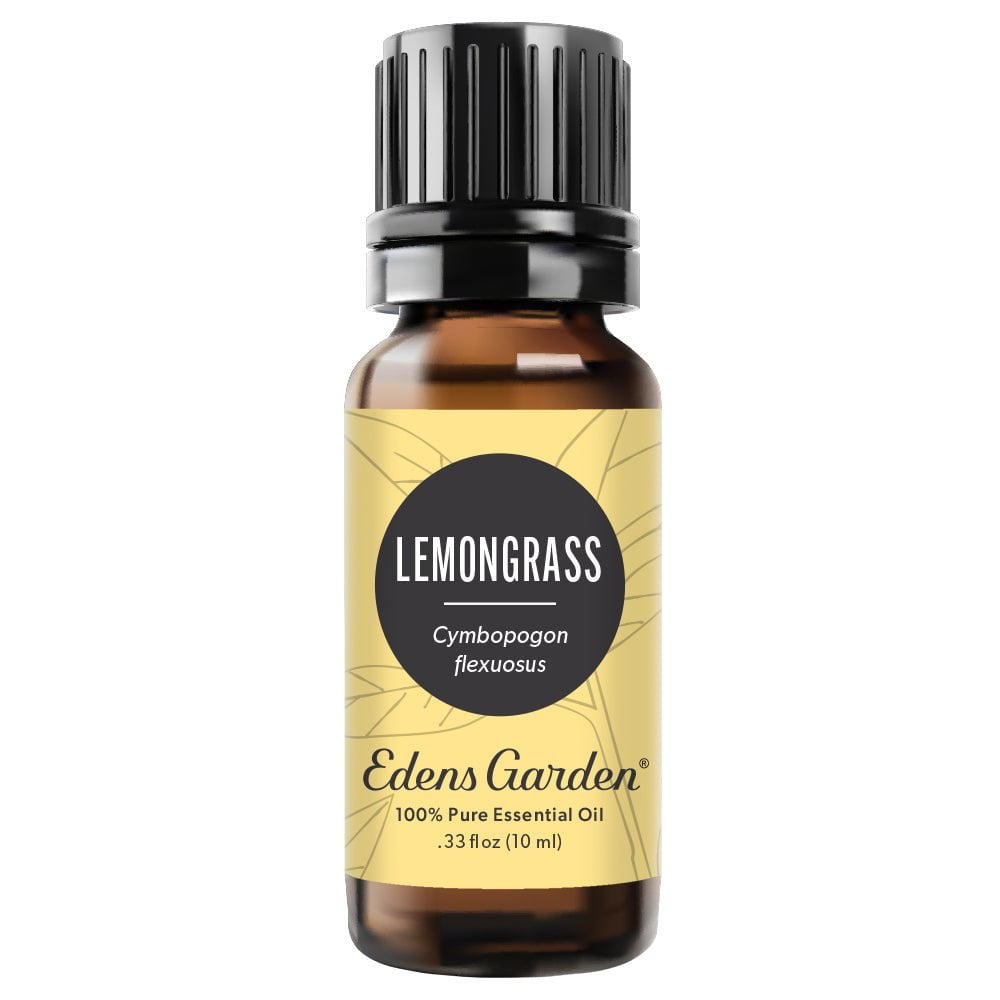 Lemongrass 100% Pure Therapeutic Grade Essential Oil by Edens Garden- 10 ml
