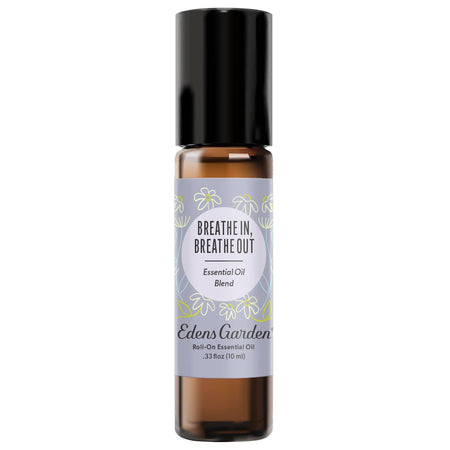 Breathe In, Breathe Out Essential Oil Roll-On- For Easy Breathing & Calming Senses
