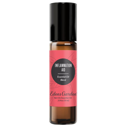 Inflammation Aid Essential Oil Blend- With Turmeric & Ginger for Swelling, Arthritis & Joint Pain