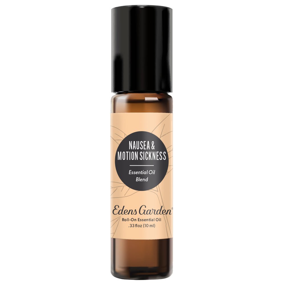 Nausea & Motion Sickness Essential Oil Roll-On- Best For An Upset Stomach & Digestive Support